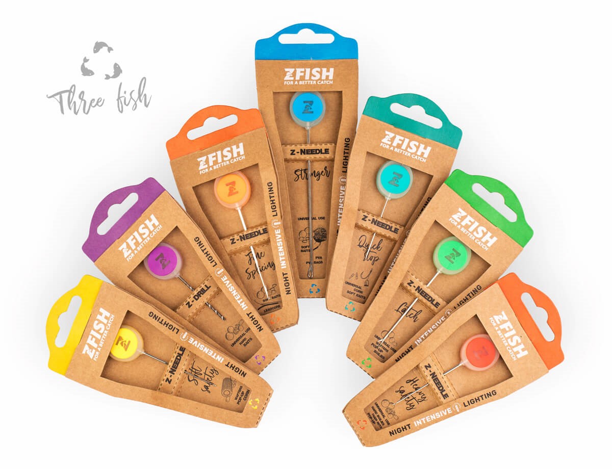 Aguja para cebos Zfish Amarillo