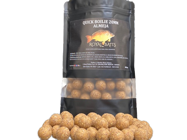 Boilies Royal Baits Muschel 20mm 800g