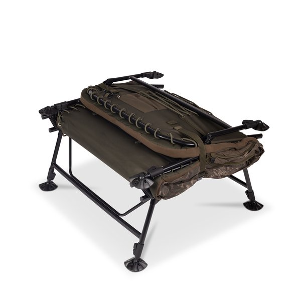 Bed Chair Nash Indulgence MF60 Sleep System Camo 8 patas SS4 - Tienda Carpfishing