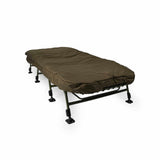 Bed Chair mit Schlafsack Avid Carp Benchmark Ultra X System 8 Beine