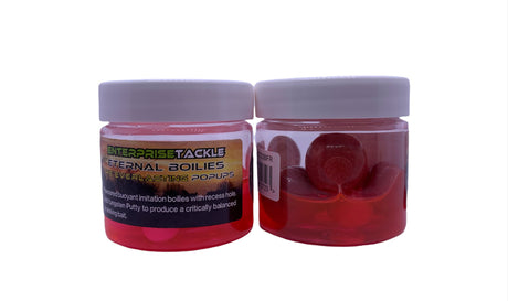 Boilies Enterprise Eternal Rojo Remojo de Fresa y Anis - Tienda Carpfishing