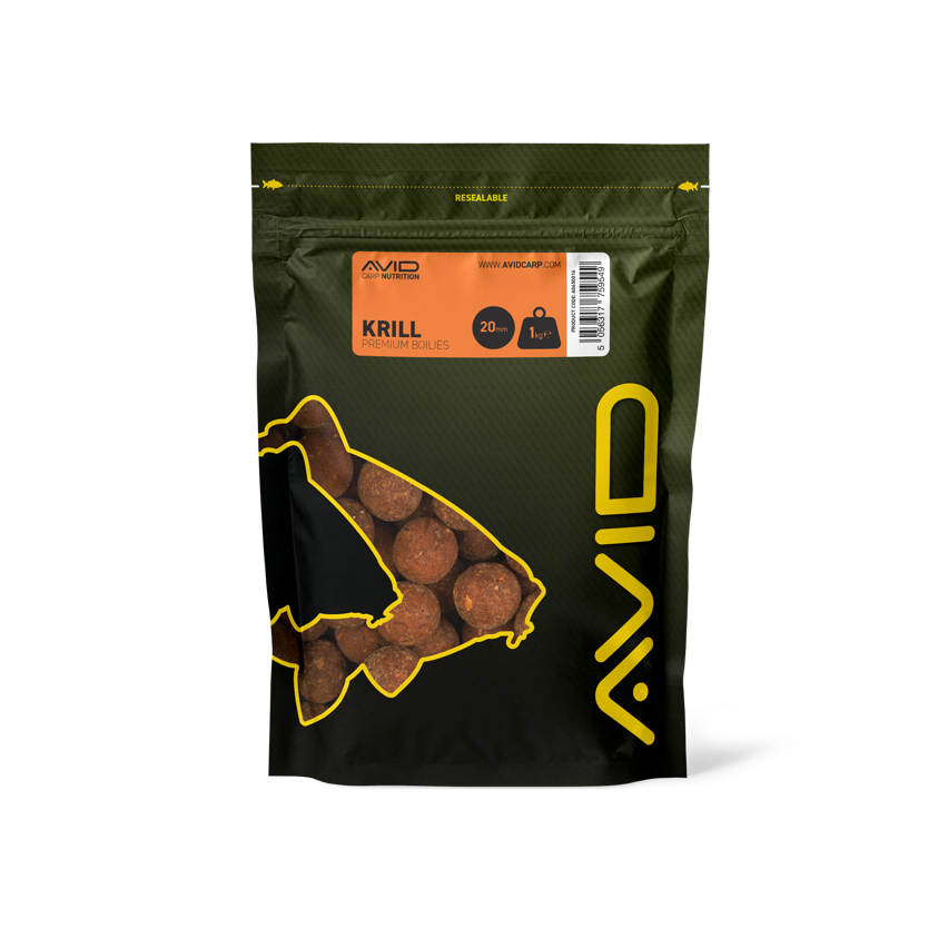 Boilies Avid Carp Premium Krill 20 mm