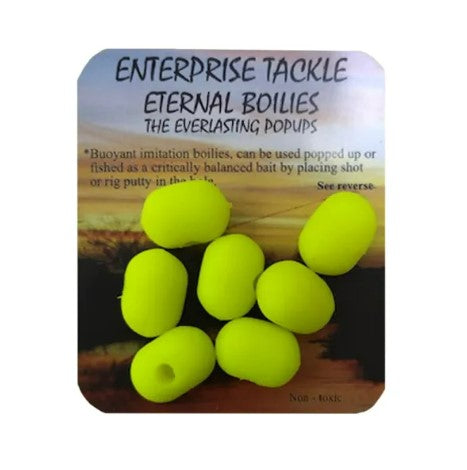 Boilies Pop Ups Enterprise Eternal Dumbell Fluorgelb 11/15 mm
