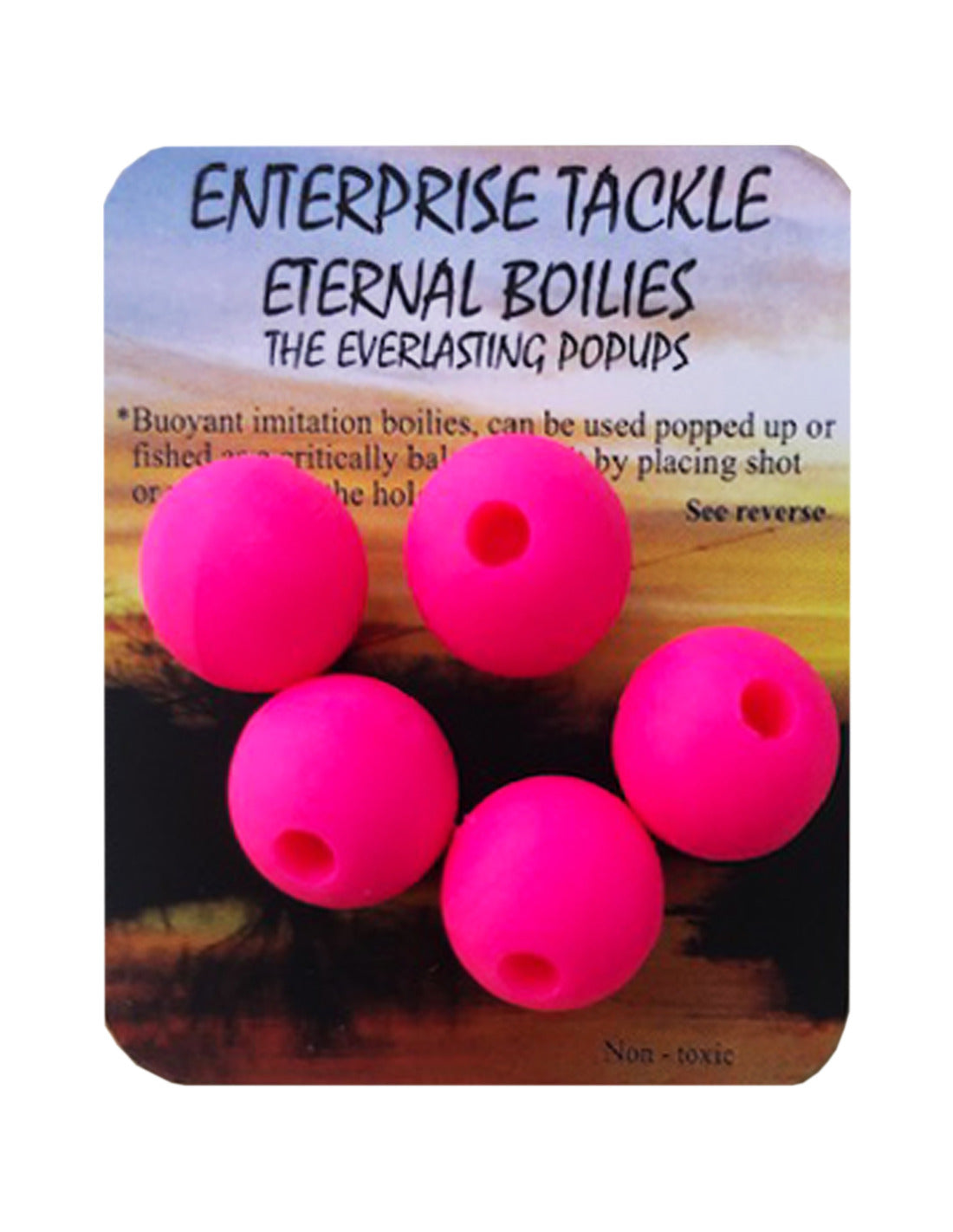 Boilies Pop Ups Enterprise Eternal Fluor rosa 15 mm
