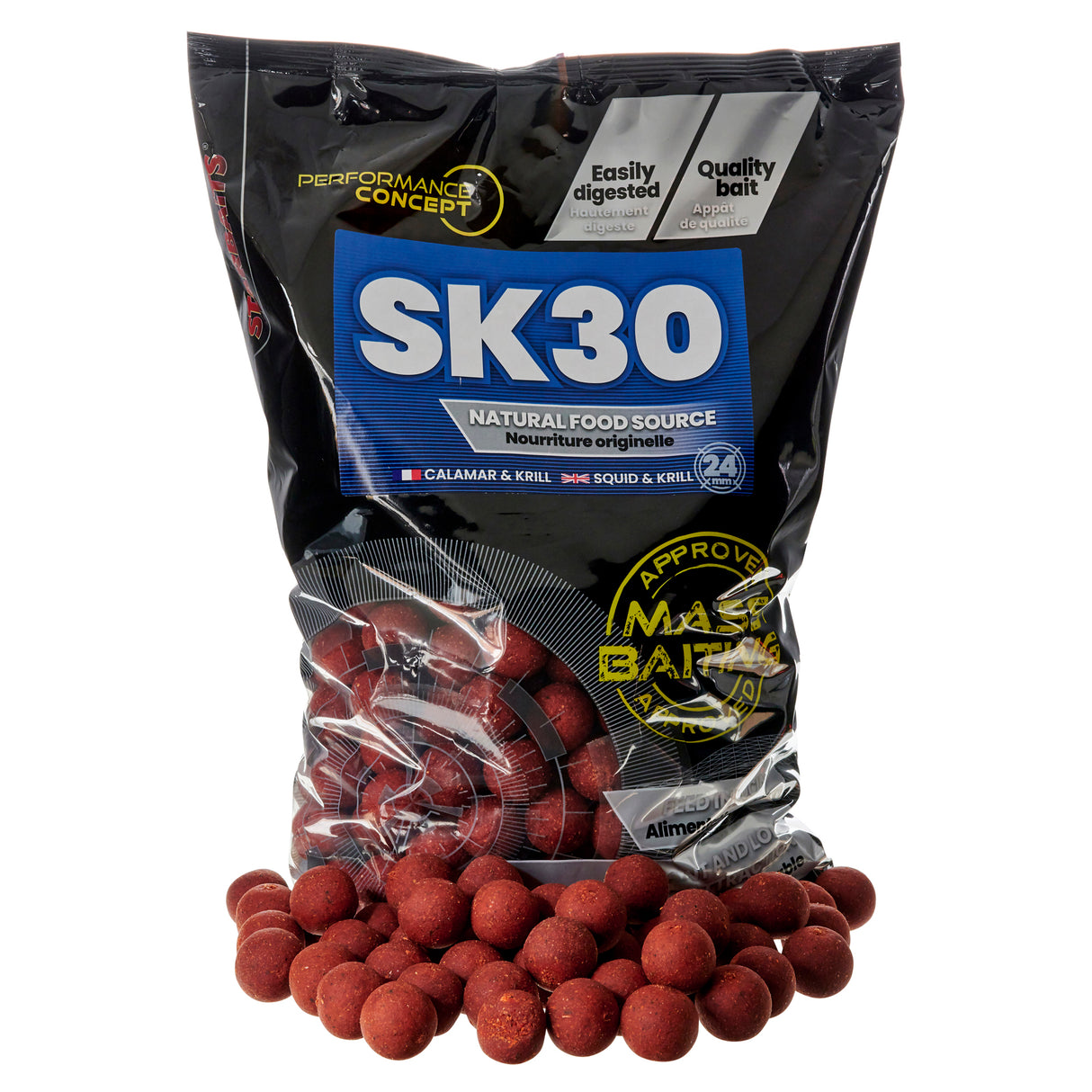 Boilies Starbaits Massenköder SK30 - 24 mm 3 kg