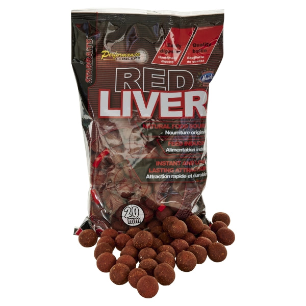 Boilies Starbaits Red Liver 20 mm