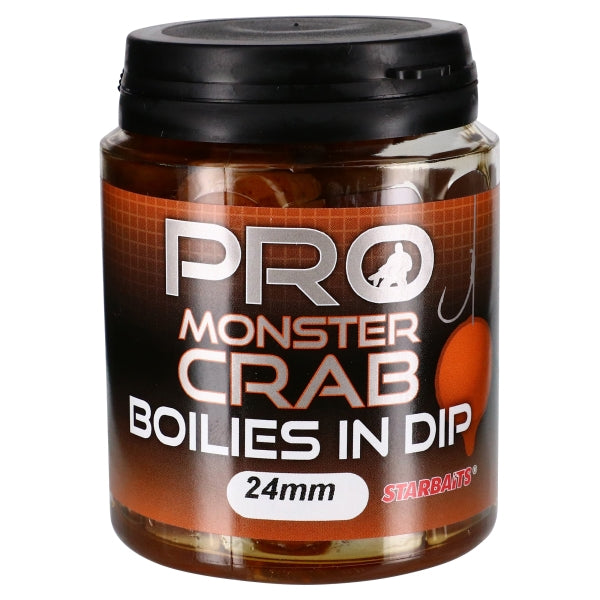 Boilies in Dip Starbaits Probiotic Monster Crab 24 mm