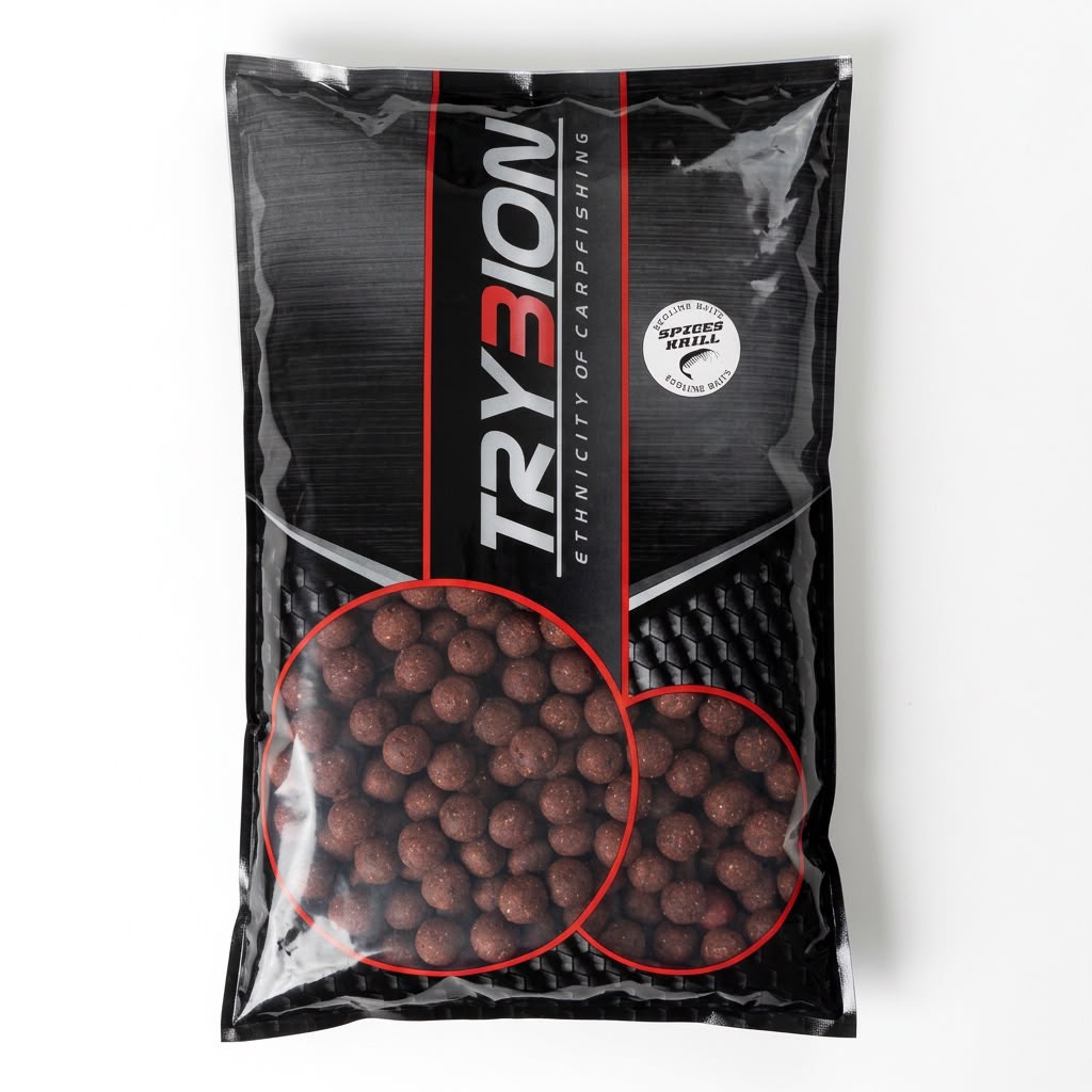 Tasche Trybion Boilies Gewürze Krill 4 kg - 18 mm