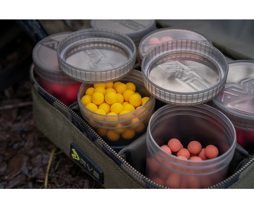Geldbörse Avid Carp RVS 8-POT Hakenköder