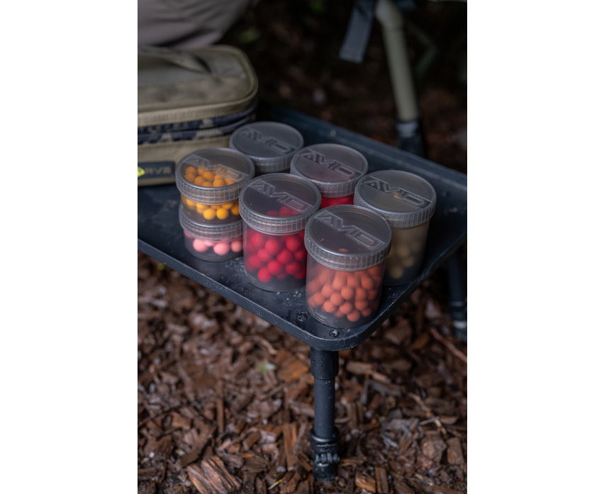 Geldbörse Avid Carp RVS 8-POT Hakenköder