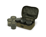 Geldbörse Avid Carp RVS 8-POT Hakenköder