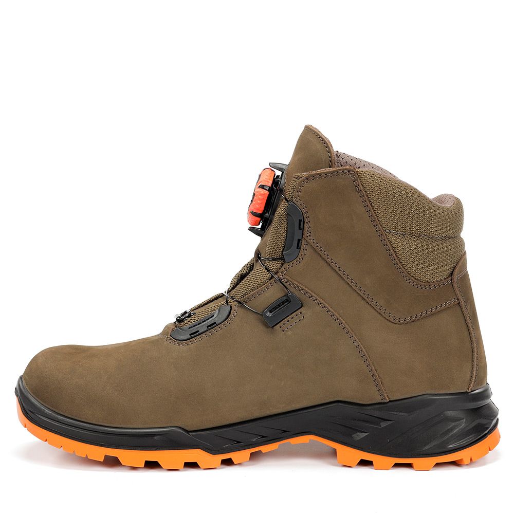 Stiefel Chiruca Cares Boa Hi Vis 08 Gore-Tex Grün und Orange
