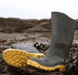 Gumboots Vass E Gelb Chaki