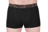 Hosen Boxer Fox Khaki Schwarz