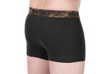 Hosen Boxer Fox Khaki Schwarz