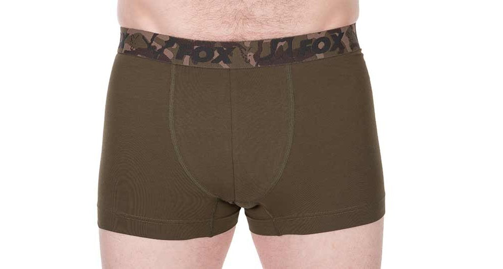 Hosen Boxer Fox Khaki Schwarz