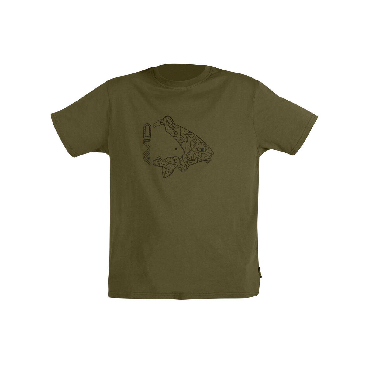 T-shirt Avid Carp Ikone Khaki