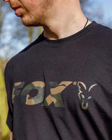 T-shirt Fox Logo T Schwarz/Camo