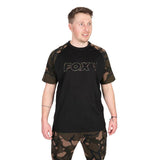 T-shirt Fox Outline T Schwarz/Camo