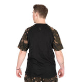 T-shirt Fox Outline T Schwarz/Camo