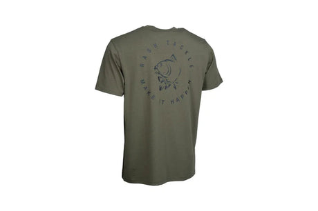 T-shirt Nash Make It Happen Carp Logo T Grün