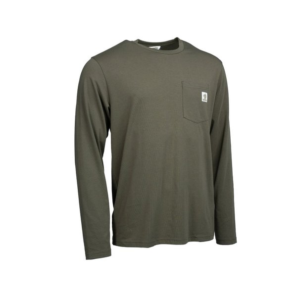 T-shirt Nash Make It Happen Grünes Langarmshirt