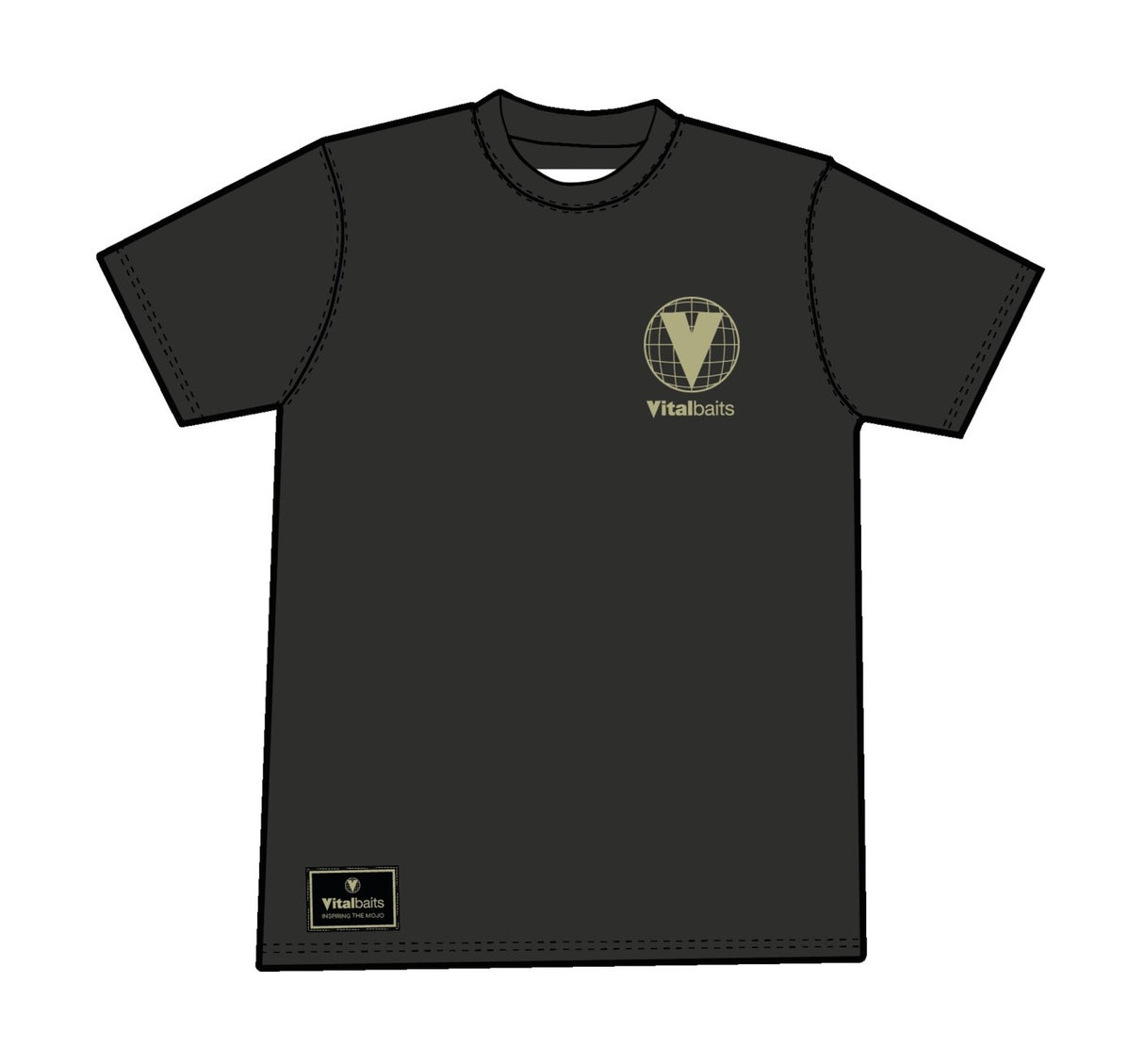T-shirt Vitalbaits Grün