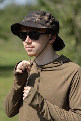 Technisches T-Shirt Korda UPF Dunkles Khaki