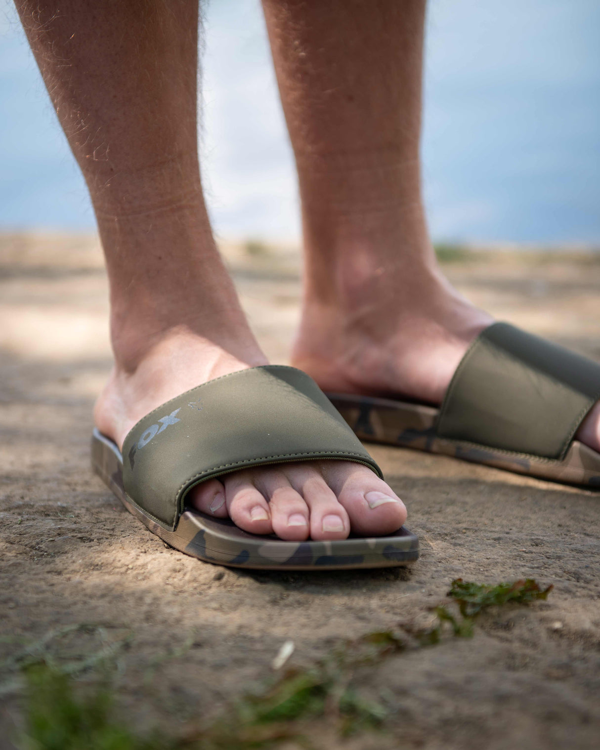 Flip-Flops Fox Schieberegler Khaki/Camo