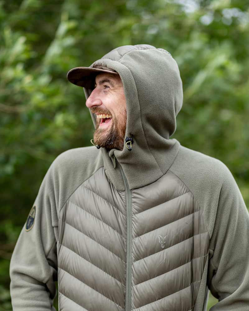Chaqueta Fox Explorer Fleece mit Kapuze