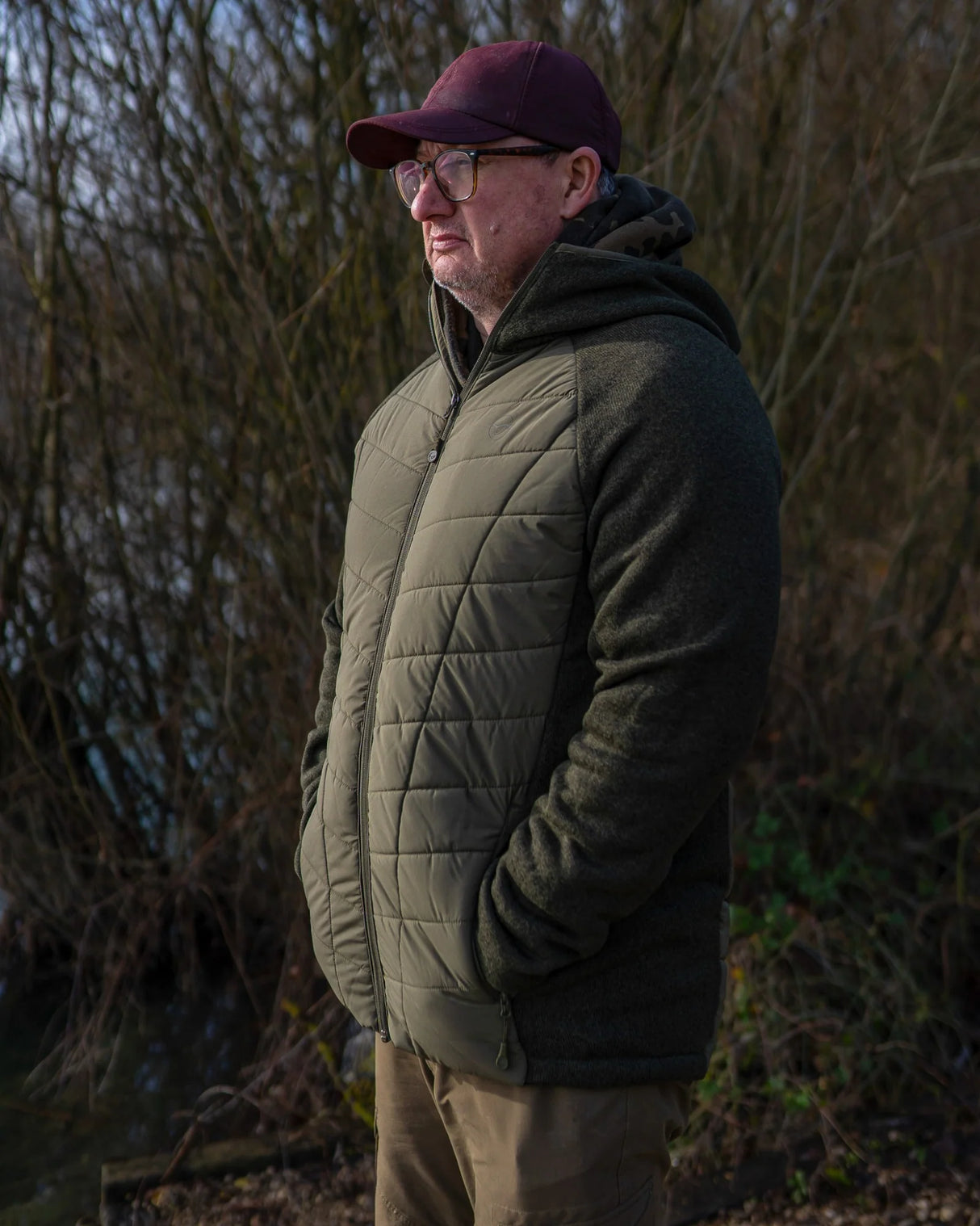 Jacke Korda Hybrid Grün