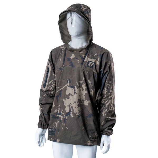 Wasserdichter Windbreaker Nash ZT Lite Hydra Flex mit Kapuze