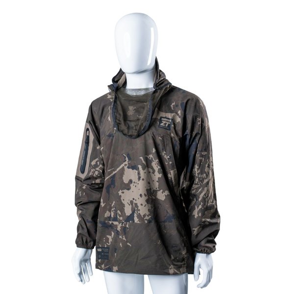 Wasserdichter Windbreaker Nash ZT Lite Hydra Flex mit Kapuze