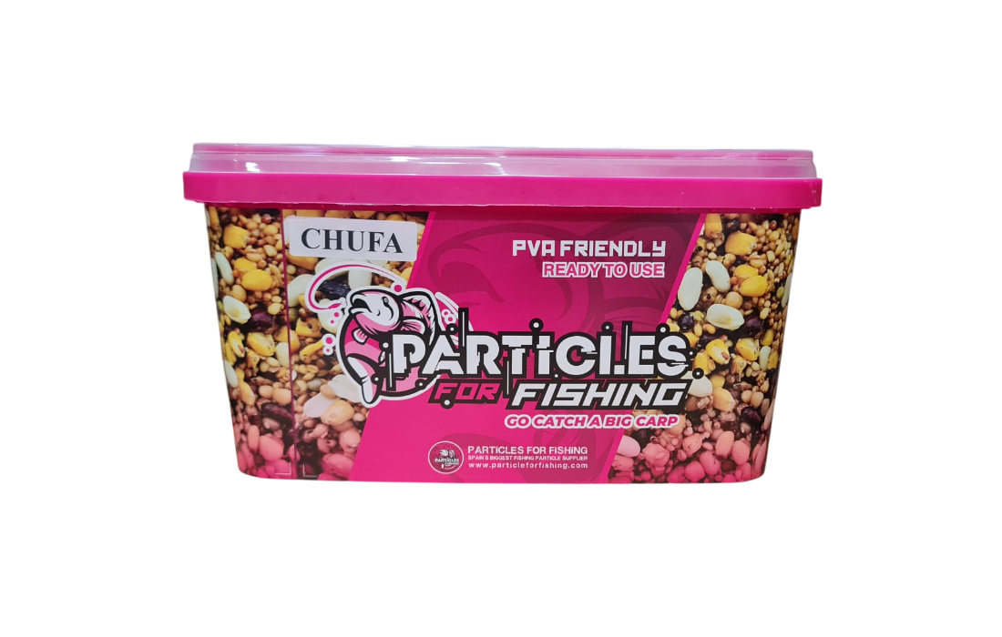 Cubo Chufa Particles For Fishing 4 kg - Tienda Carpfishing