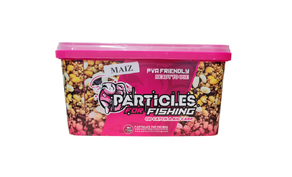 Cubo Maiz Particles For Fishing 5 kg - Tienda Carpfishing