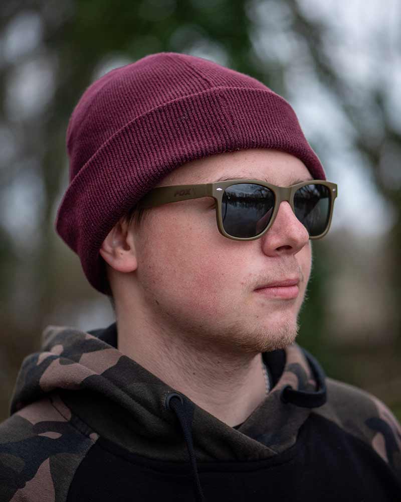 Sonnenbrillen gepolt Fox Avius Khaki-Grün