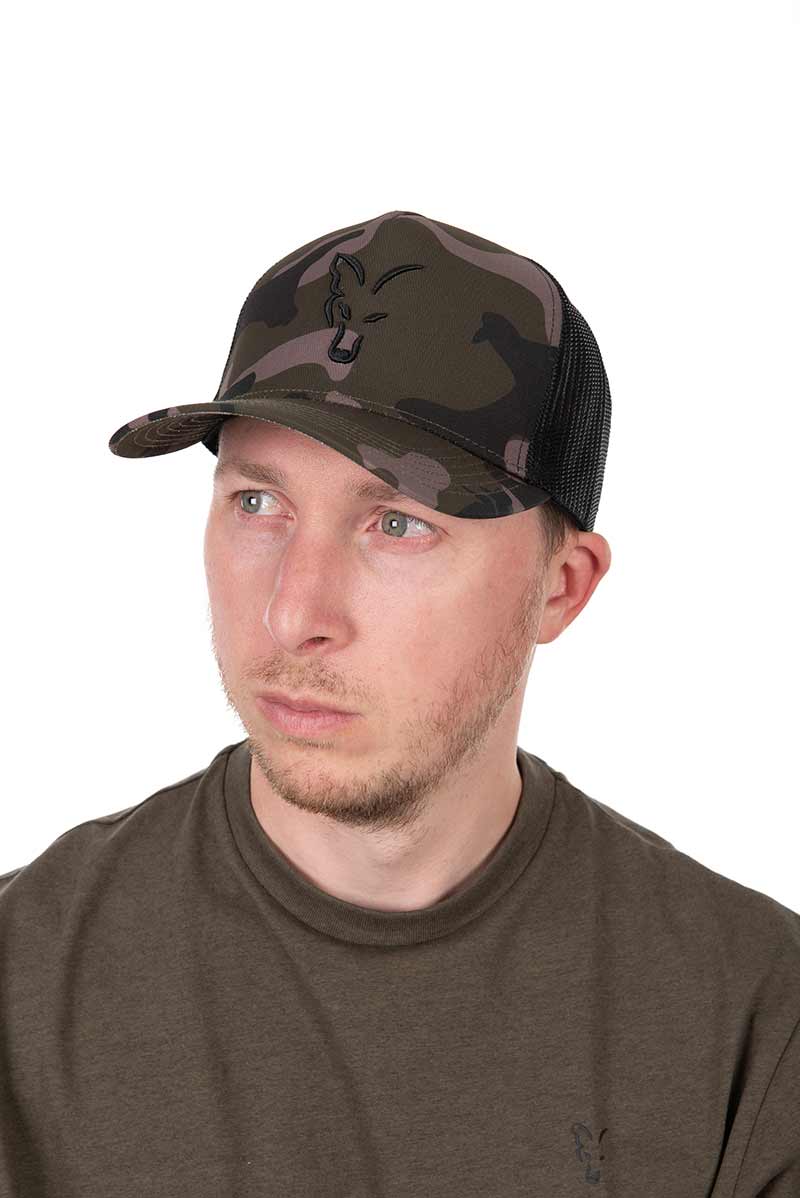 Gorra Fox Trucker Schwarz-Tarn