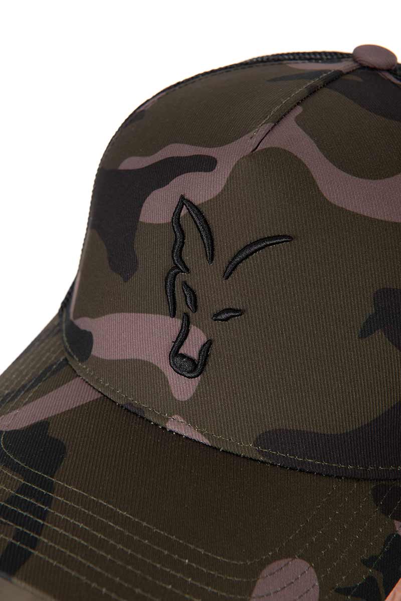 Gorra Fox Trucker Schwarz-Tarn