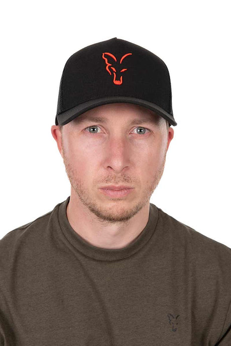 Gorra Fox Trucker Schwarz-Orange