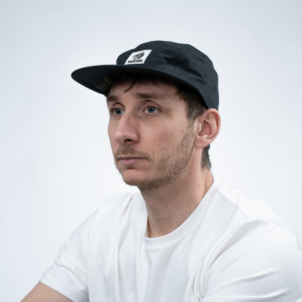 Kappe Nash Make It Happen Abzeichen 5 Panel Schwarz