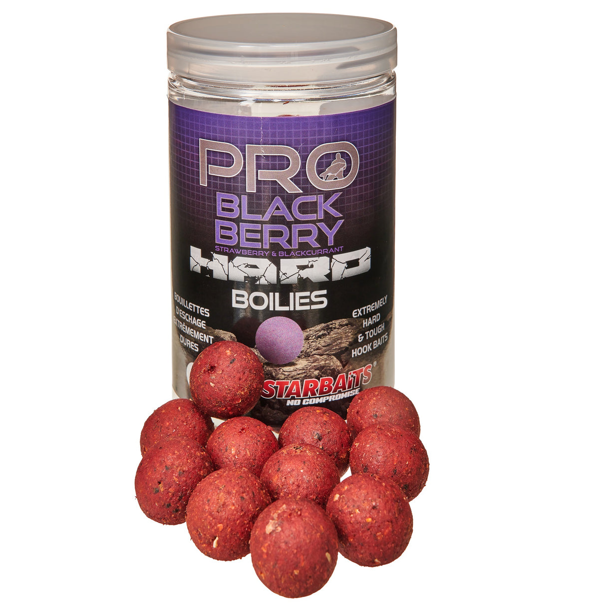 Hard Boilies Starbaits Probiotic Blackerry 24 mm