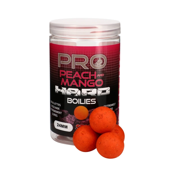 Hard Boilies Starbaits Probiotic Peach Handgriff 24 mm