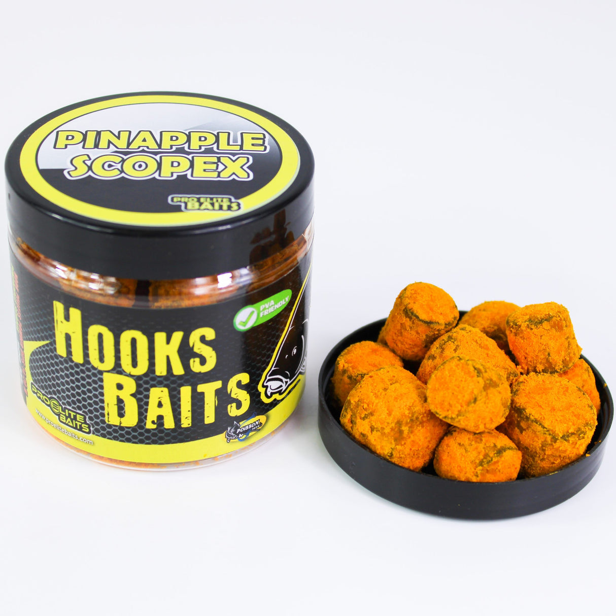 Hook Pellets Pulver Pro Elite Baits Scopex Ananas 14-20 mm