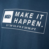 Jersey Nash Make It Happen Coordinates Marineblau
