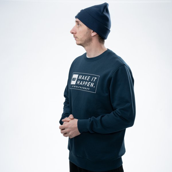 Jersey Nash Make It Happen Coordinates Marineblau