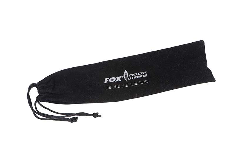 Besteckset Fox CookWare schwarzer Edelstahl