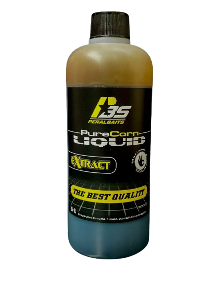 Líquido potenciador Peralbaits Pure Corn 500 ml - Tienda Carpfishing