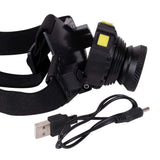Kopf-Taschenlampe Faith USB Extrem