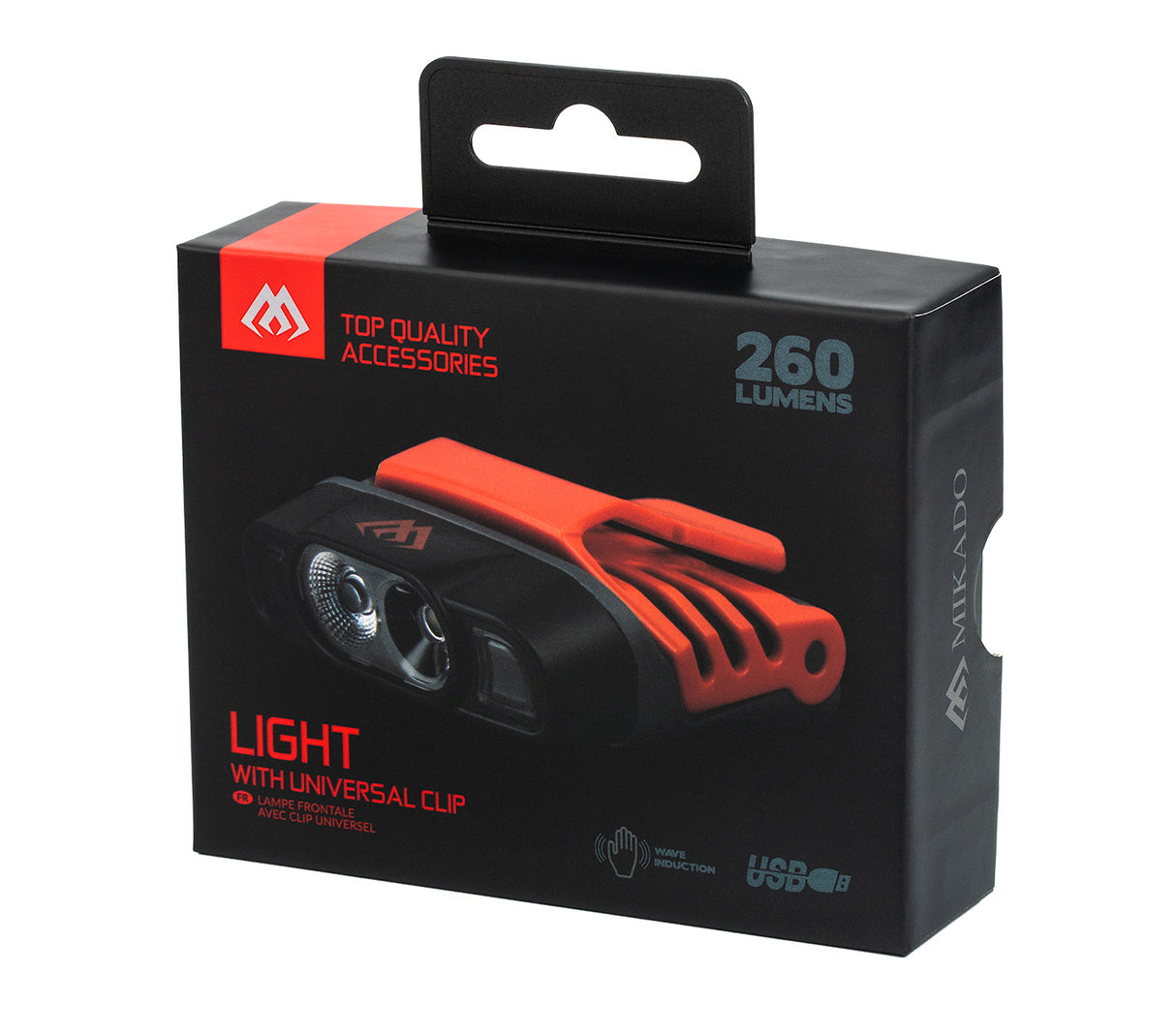 Kopflampe Mikado mit Universalclip