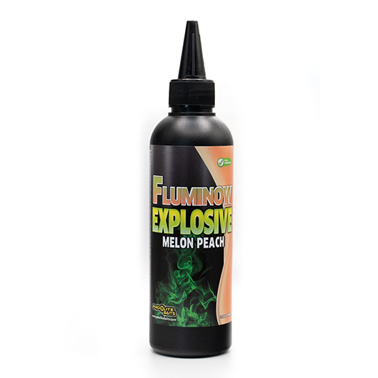 Flüssigkeit Fluminow Explosiv Pro Elite Baits Melone & Peach 200 ml